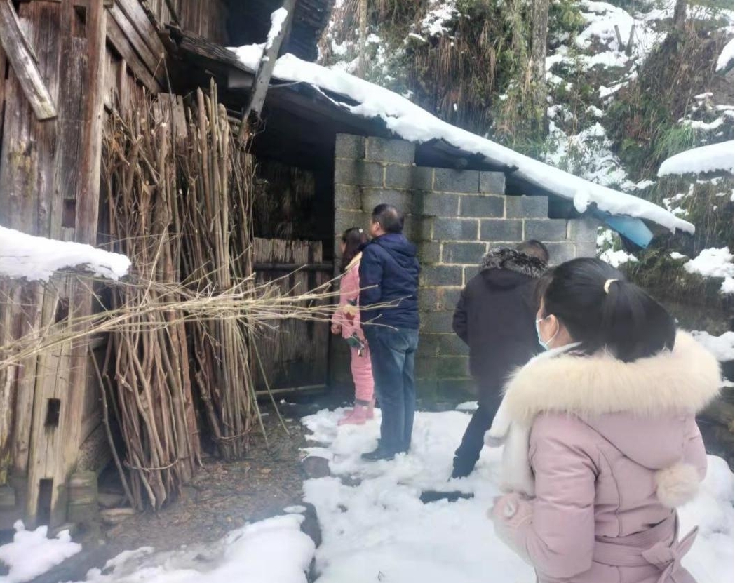 桐山乡全力应对冰雪低温  保一方百姓平安