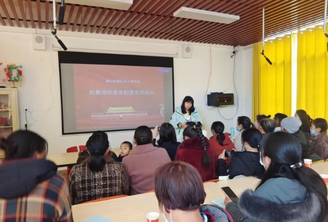 桐山乡开展民族团结进步创建“进校园”宣讲活动