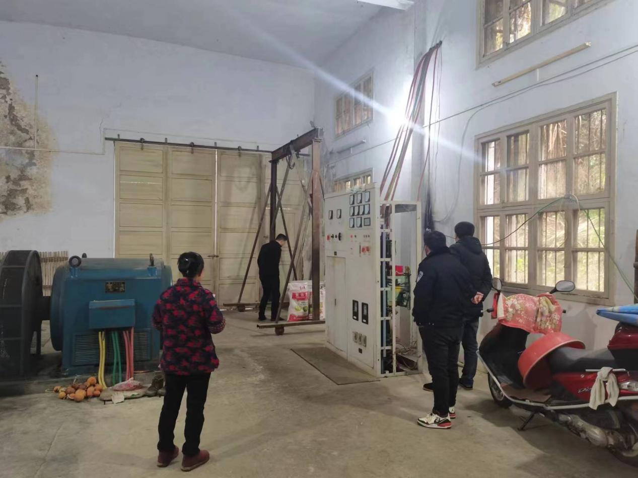 桐山乡开展水电站安全生产大检查
