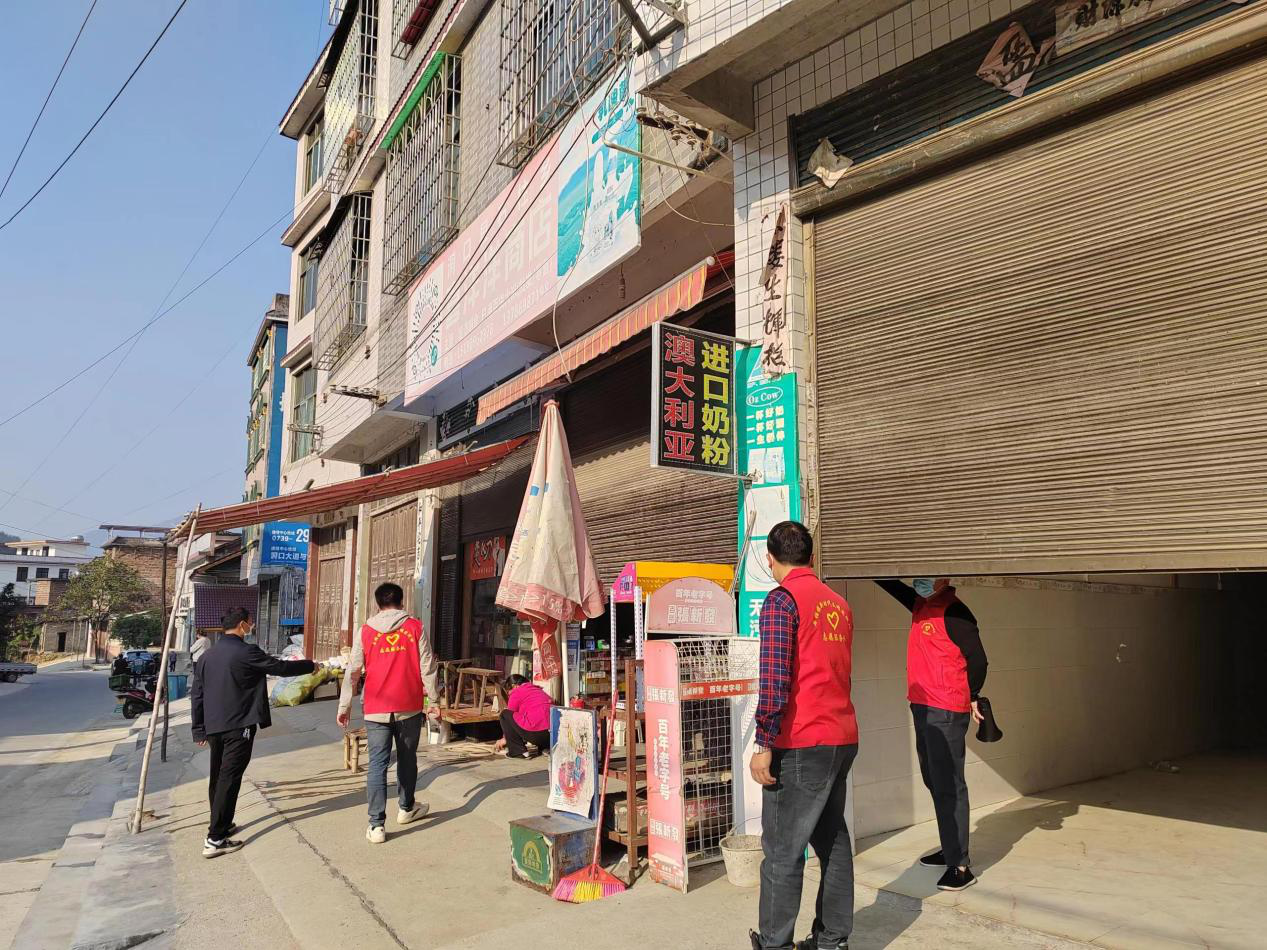 石柱镇：疫情防控不放松，全力以“复”不停步