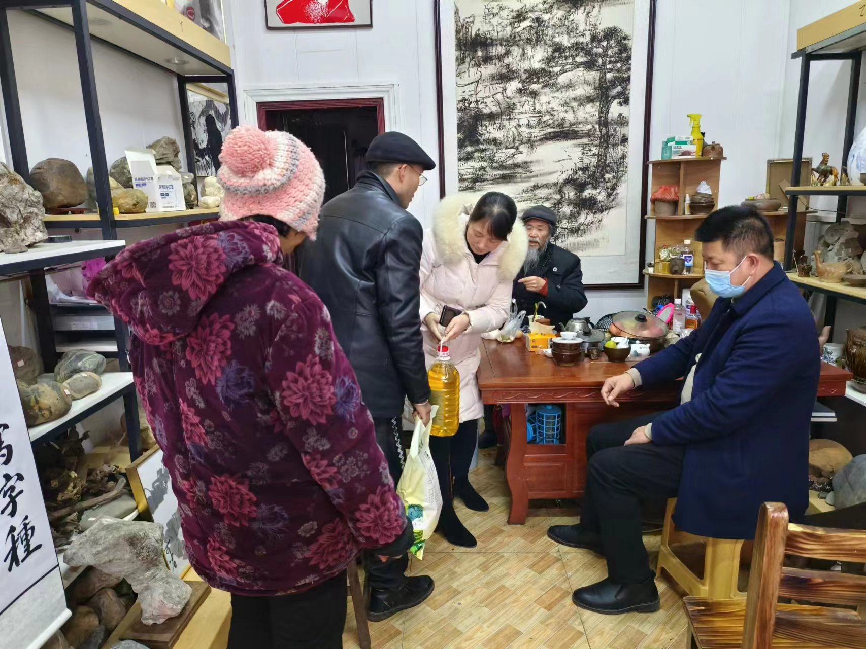 洞口县残联走访慰问困难残疾人家庭