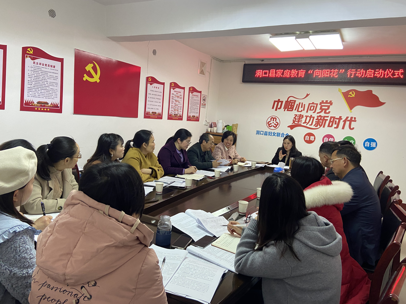 惠及3万余名家长  洞口县启动2024年家庭教育指导服务“向阳花”行动