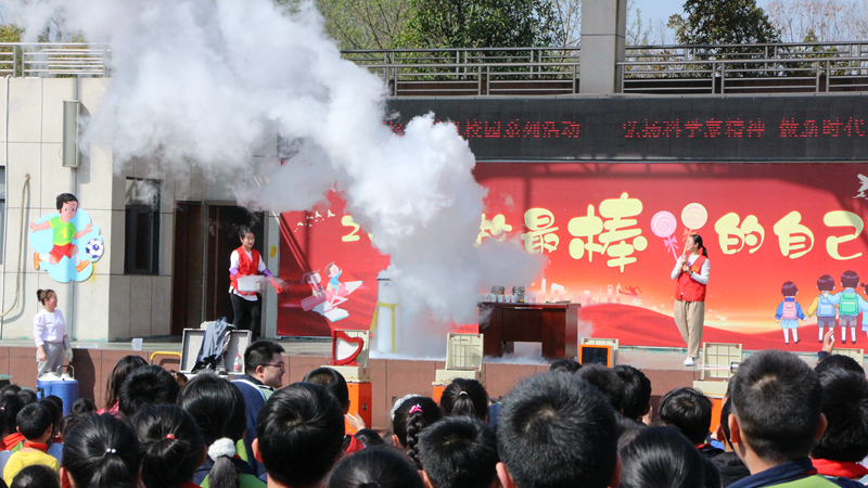 鼎城区江南小学：“科普大篷车”进校园  助力成就科学梦