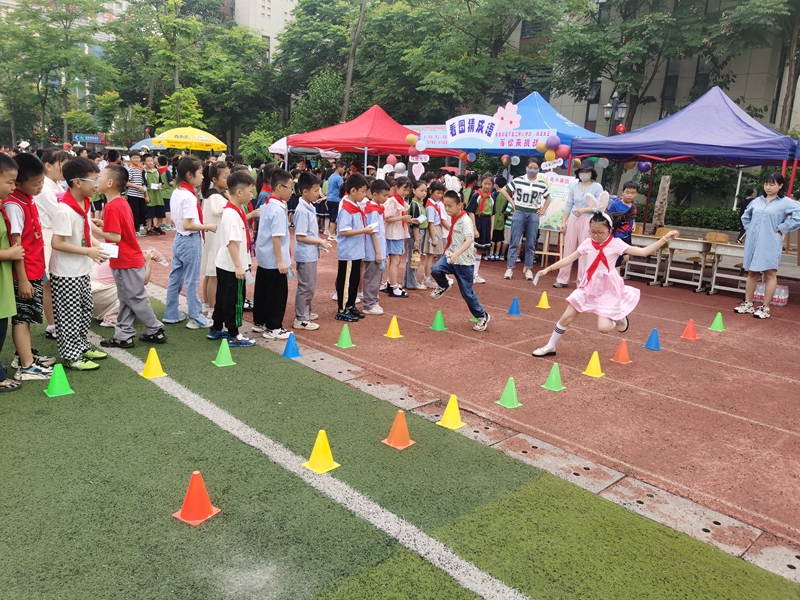 鼎城区江南小学：趣味心理游园会燃爆校园