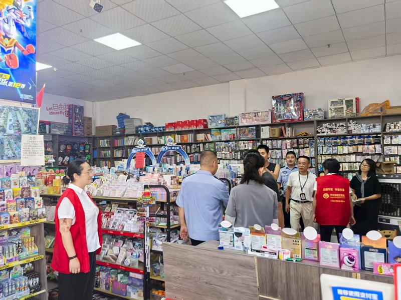 鼎城区江南小学：联合多方开展周边环境综合检查 织密校园安全防护网