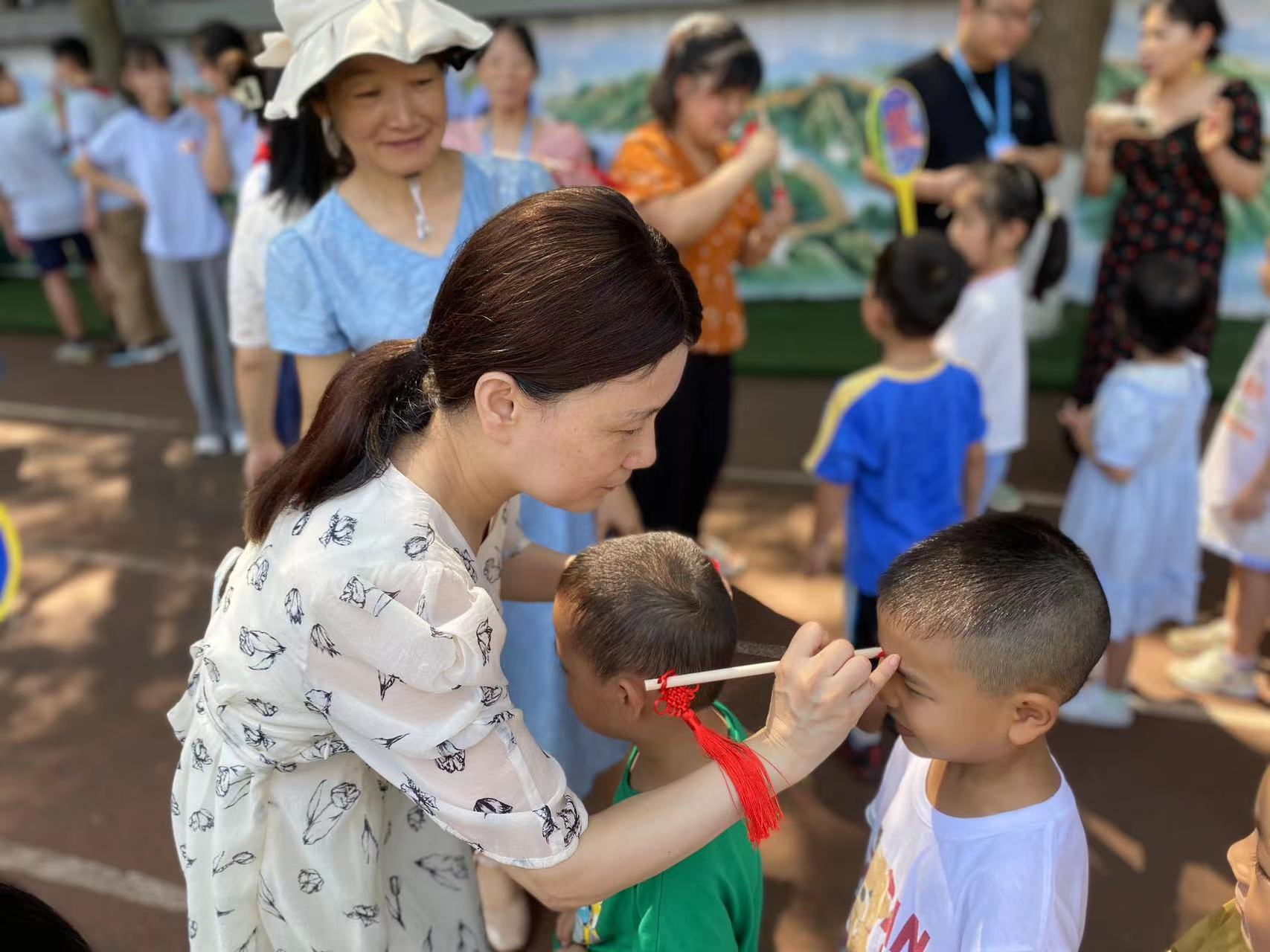 武陵区滨湖小学举行新生“启智”活动
