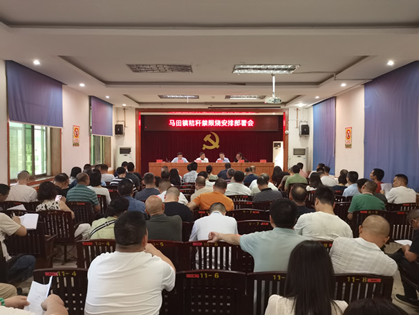 永兴县马田镇：精准部署秸秆禁限烧工作