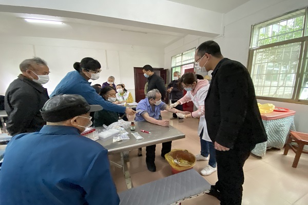 【我为群众办实事】永兴县柏林镇：开展义诊活动，为老人送来关爱与健康