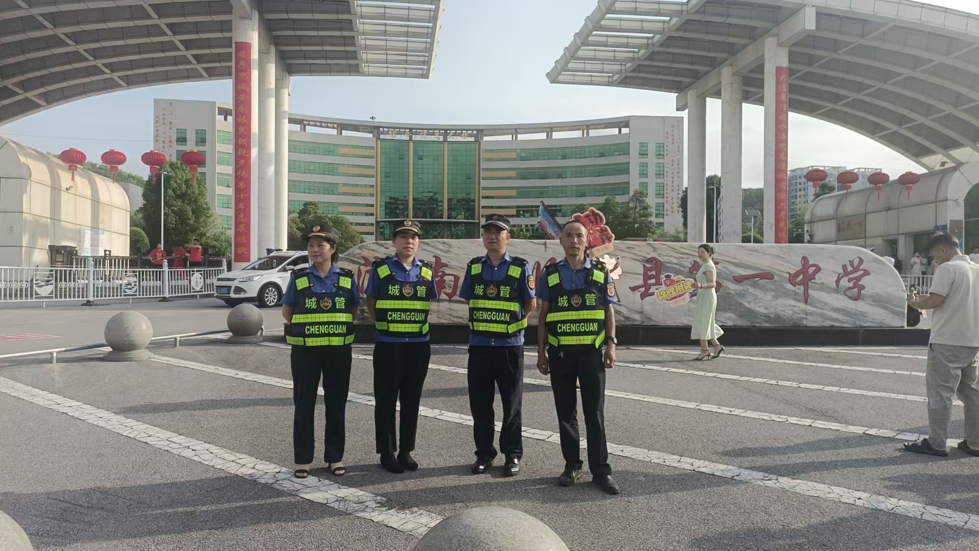 临武县城管局：市容环境整治助力护考