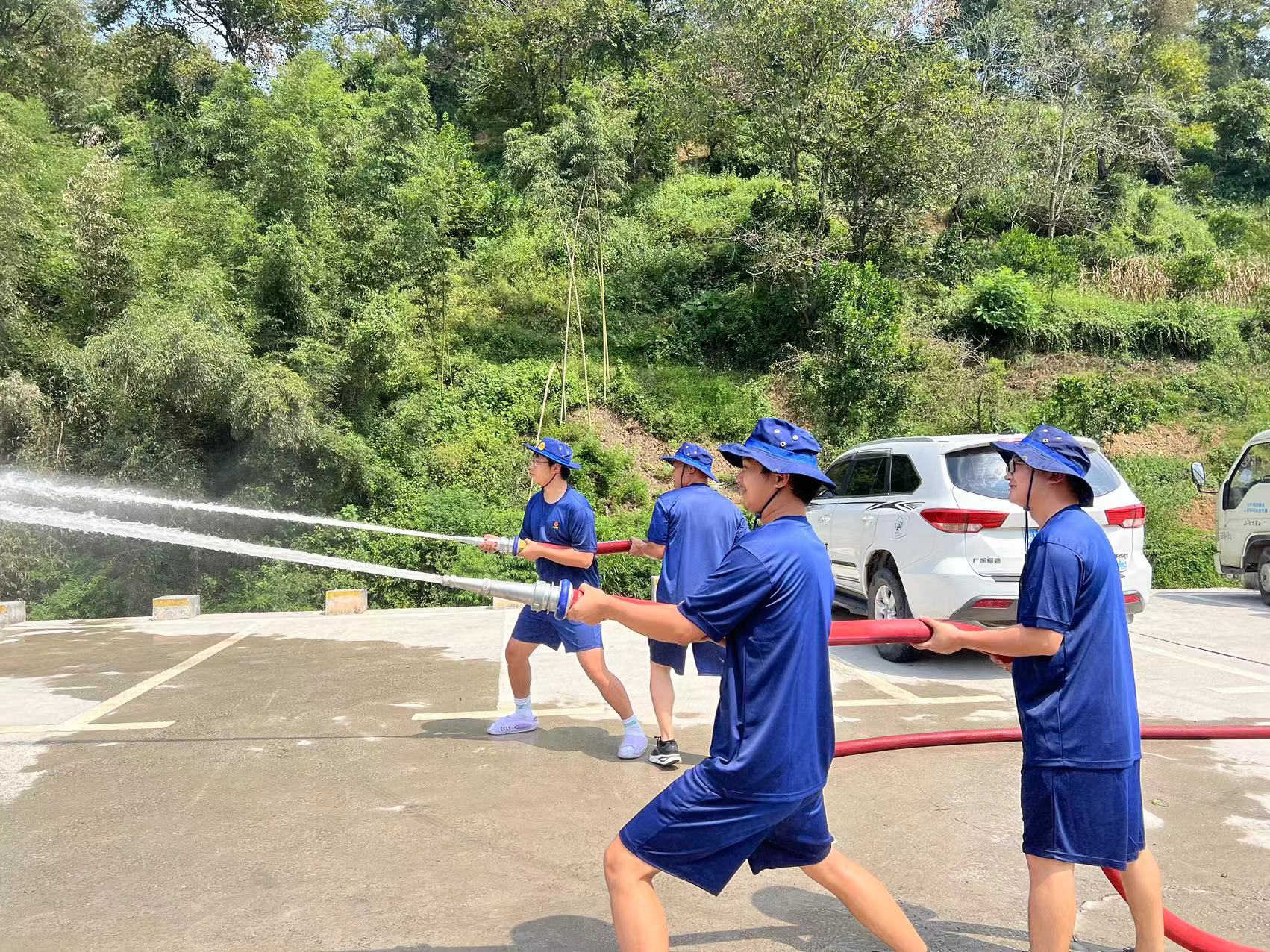 默戎镇：开展森林防火演练，强化基层应急效能