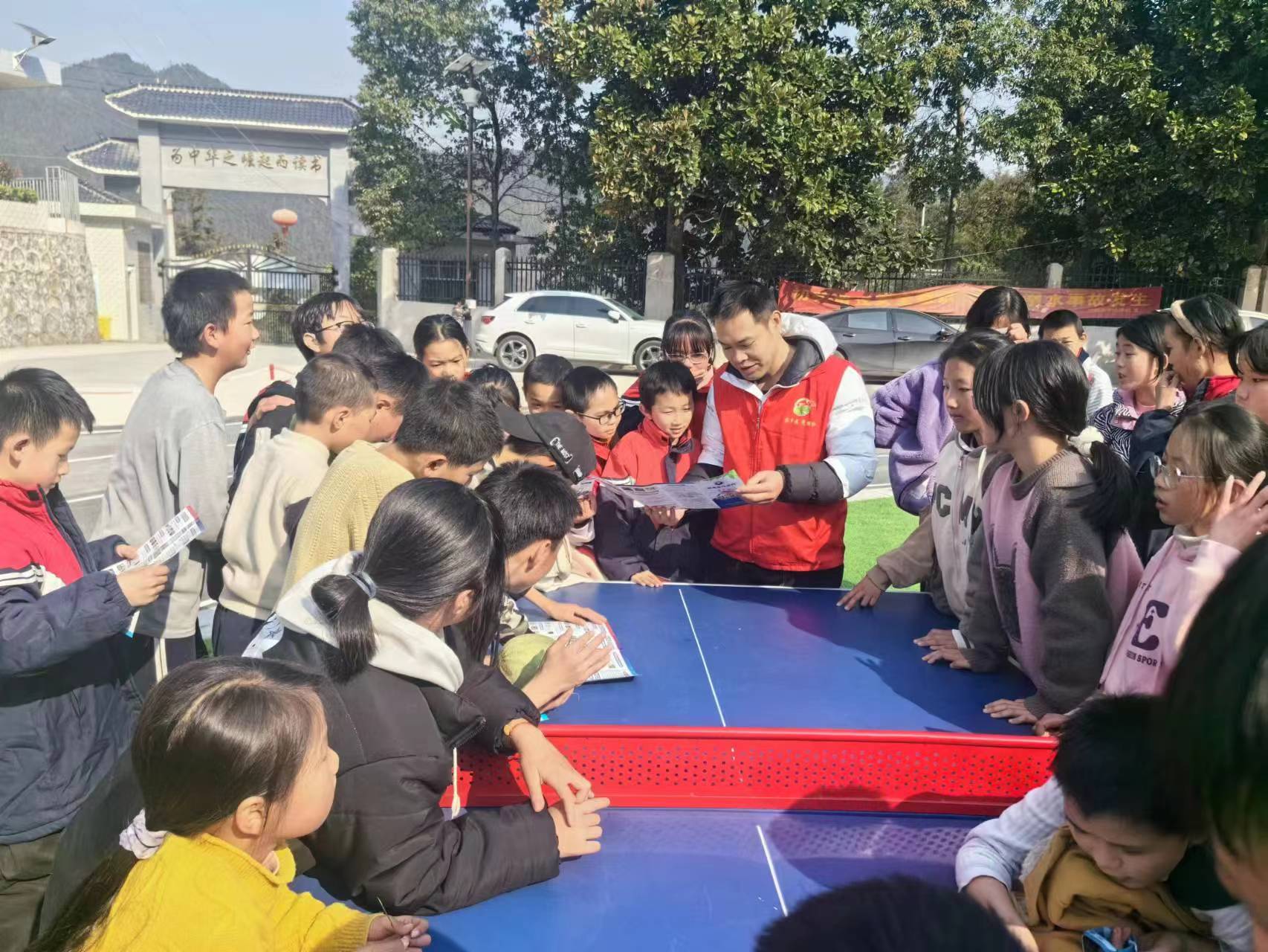 古楼乡开展禁毒宣传入校园活动