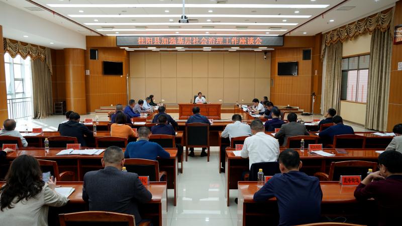 彭生智主持召开全县加强基层社会治理工作座谈会：突出党建引领   发挥主体作用   全面提升基层治理能力