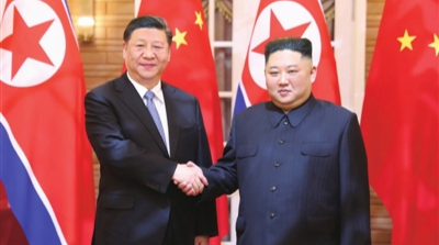 同朝鲜劳动党委员长金正恩互致口信，习近平总书记谈到这些事