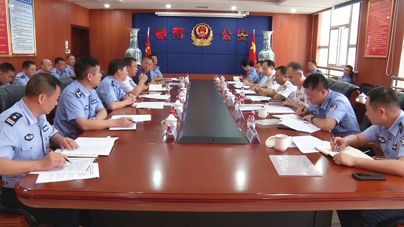 省公安厅调研我县新时代县域警务工作