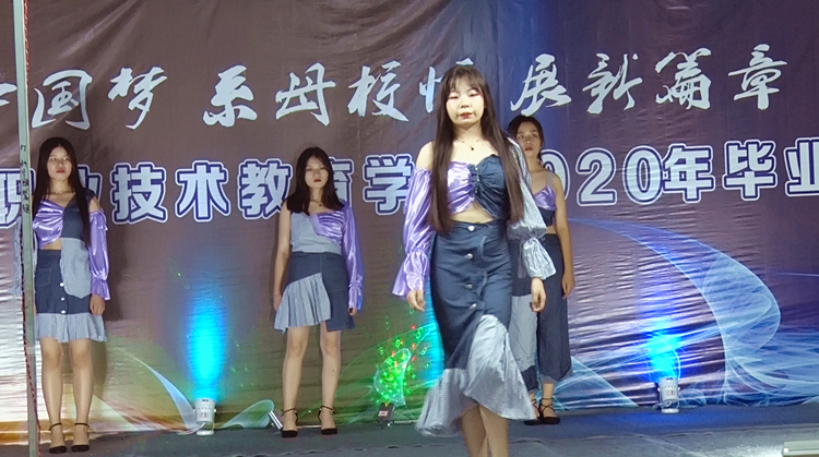 县职校举办2020年毕业作品展