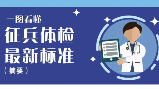一图看懂征兵体检最新标准
