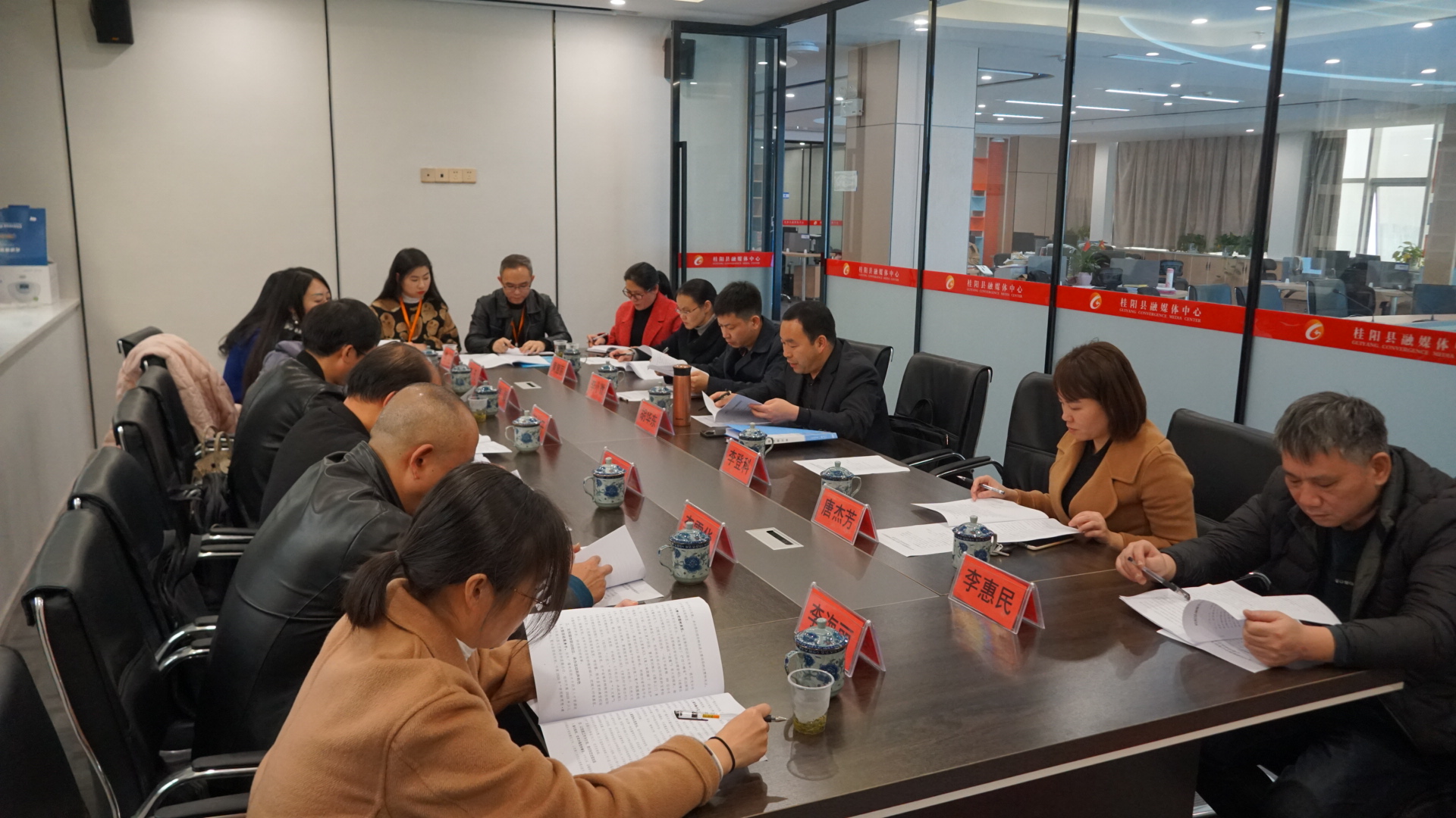 永兴县融媒体中心来我县考察学习