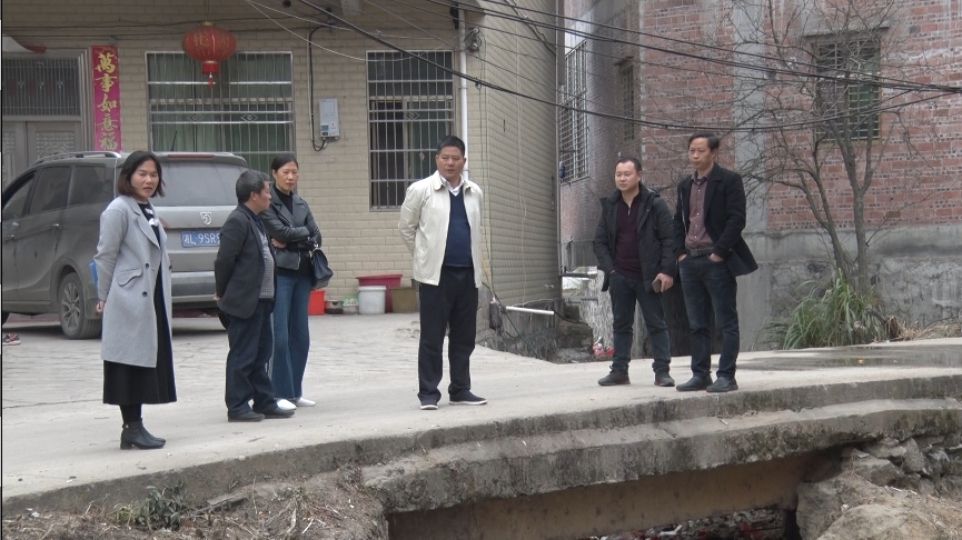 整治农村人居环境 共创洁净健康家园 县领导带队督查农村人居环境卫生整治工作