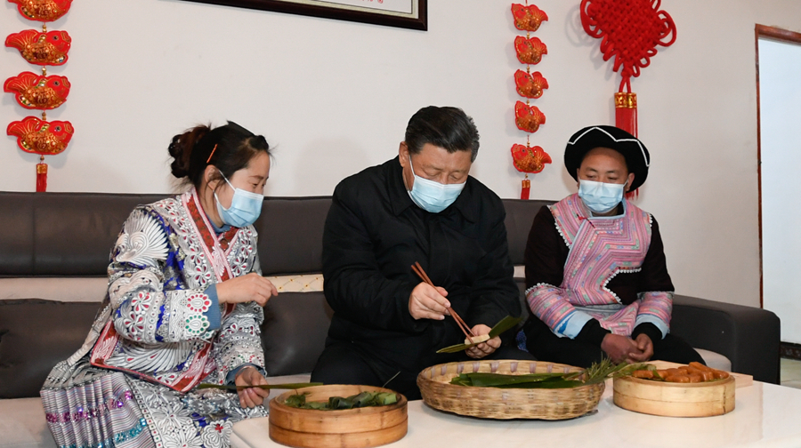 习近平春节前夕赴贵州看望慰问各族干部群众