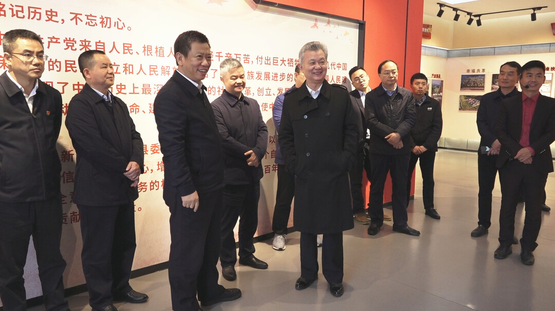 省委党史学习教育第十一巡回指导组来我县调研