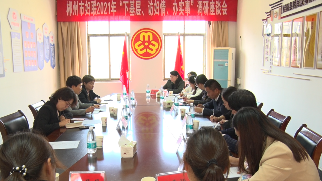 市妇联到我县开展“下基层、访妇情、办实事”主题调研