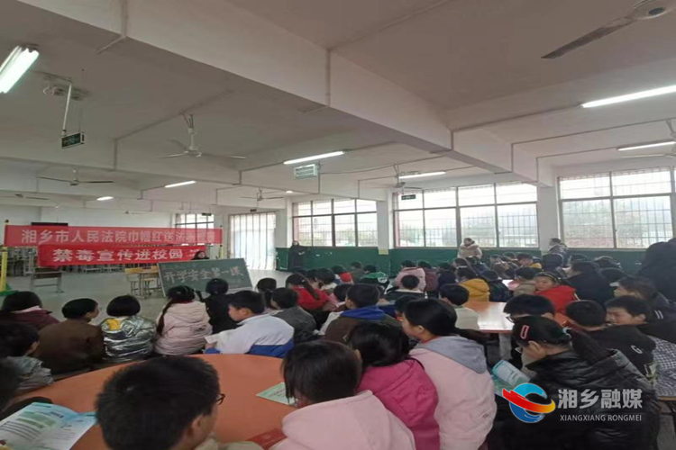 [栗山镇]禁毒宣传进校园 携手护航促成长