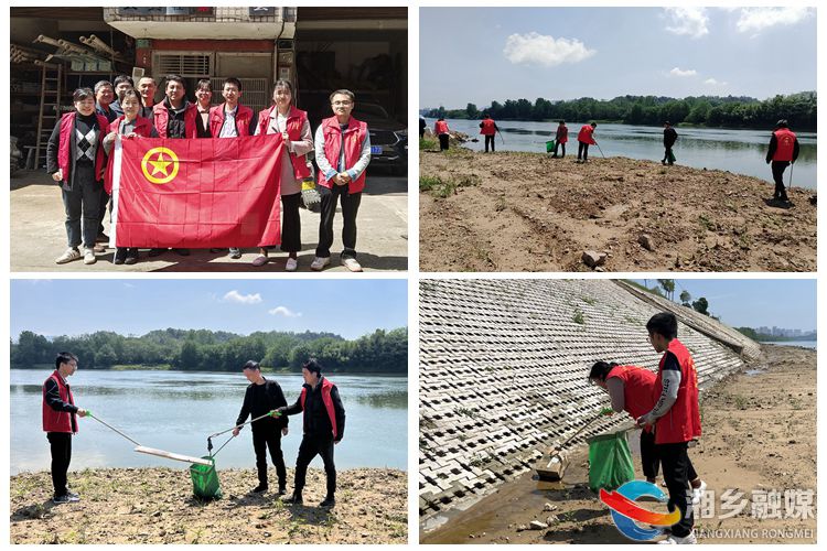 [昆仑桥街道]“青”春护“绿”水 我们在行动