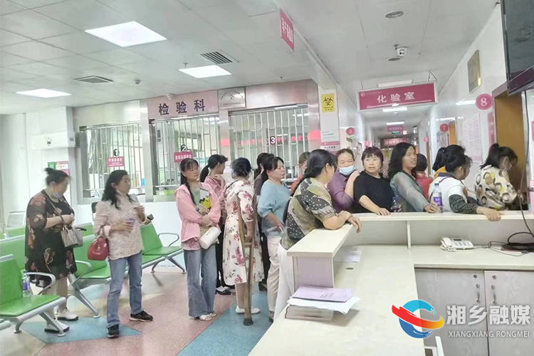 [望春门街道]开展“两癌”筛查   关爱女性健康