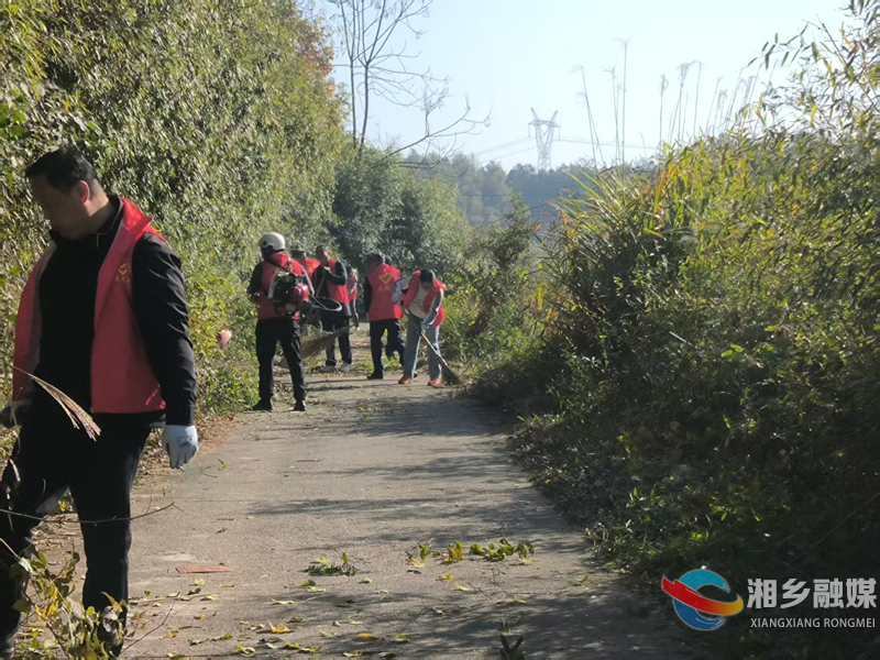 【我爱湘乡我的家】[金石镇]志愿服务“靓”乡村