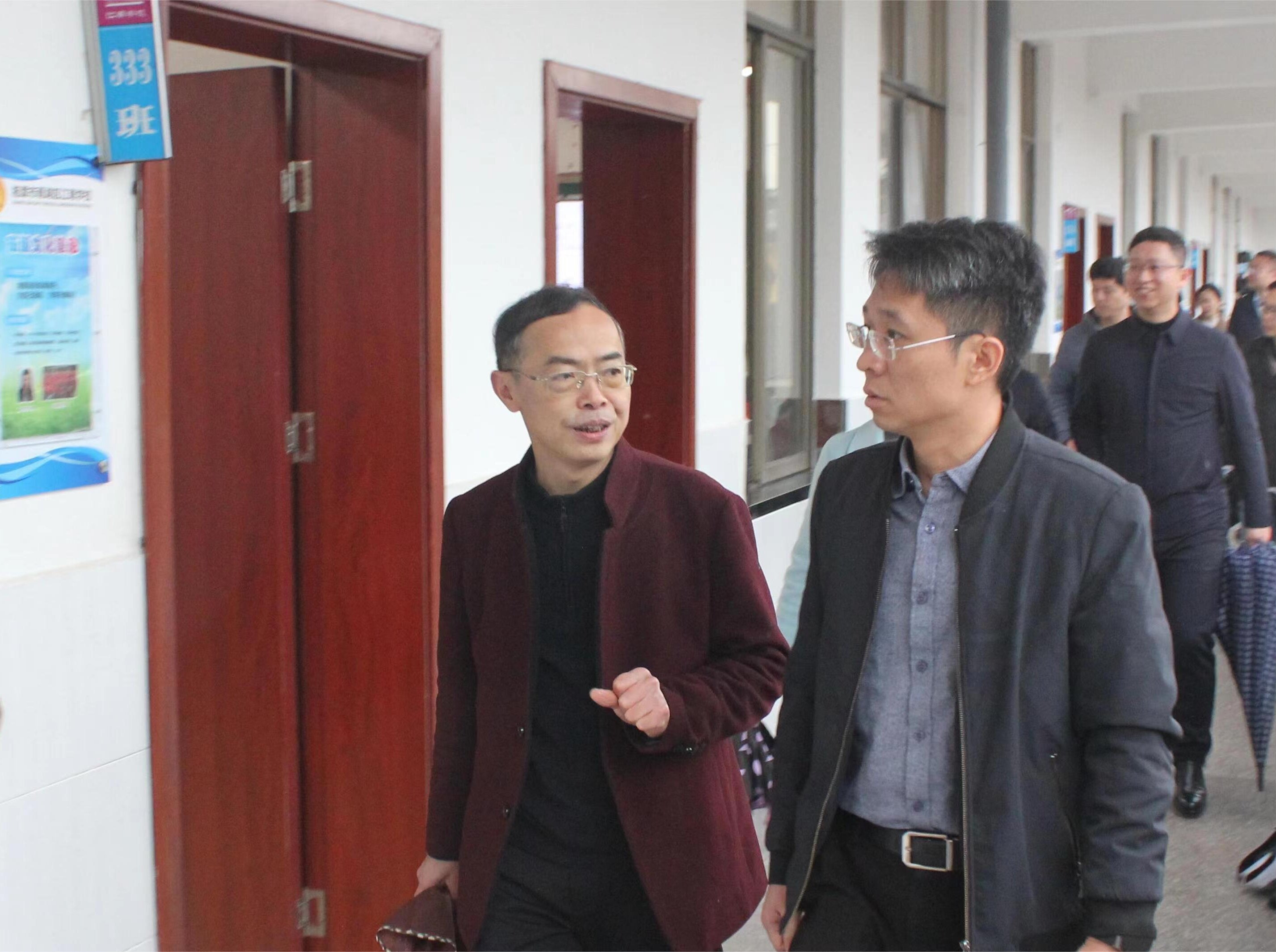 区领导带队走访调研江南学校