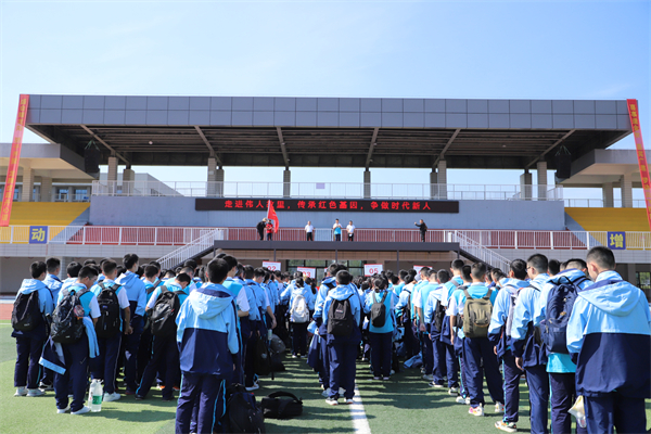 汉寿一中“我的韶山行”红色研学活动启动