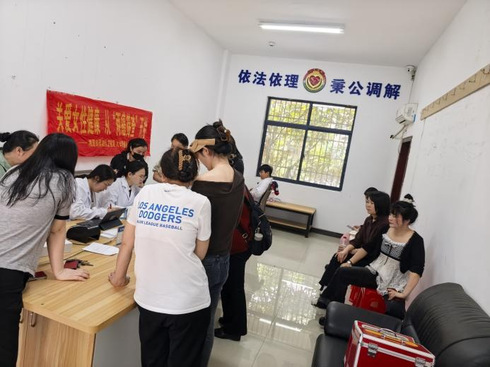 关爱女性健康 守护美丽人生——红旗社区开展女性“两癌”免费筛查便民服务活动