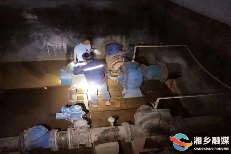 [棋梓镇]抢修机埠除险情 迅速行动保民安