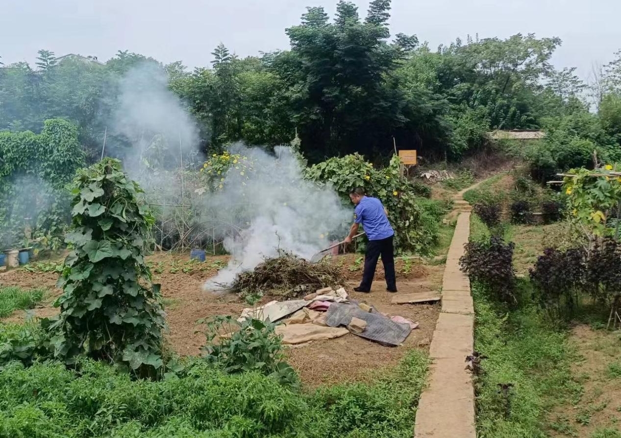 板塘街道：扎實(shí)做好秸稈禁燒工作 打贏藍(lán)天保衛(wèi)戰(zhàn)