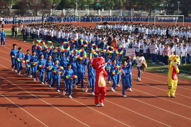 以运动之名，冠青春华章——汉寿县龙池实验中学举行第十六届田径运动会