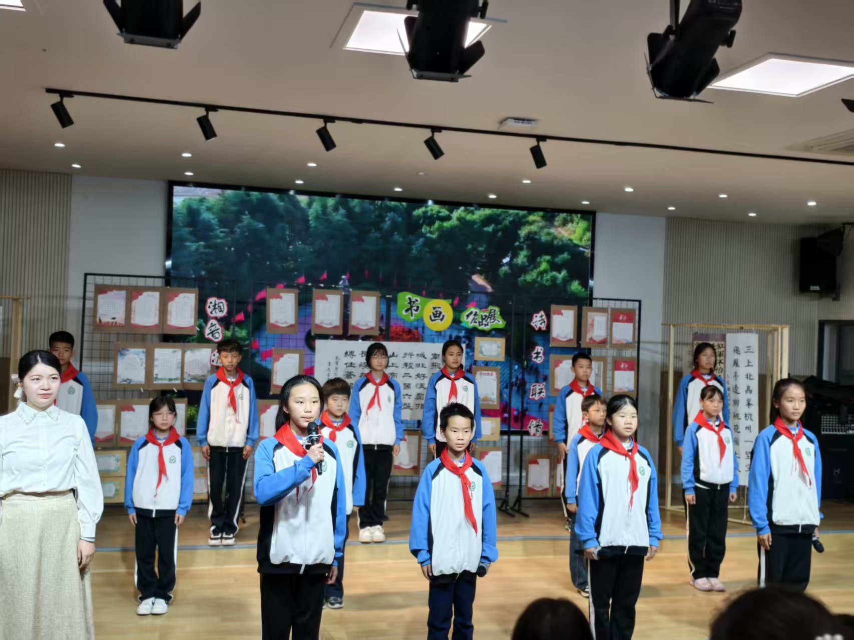 九华和平将军渡小学：以诗书为媒 促湘吐情深