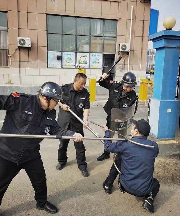 鼎城供水：开展消防灭火和反恐应急演练活动