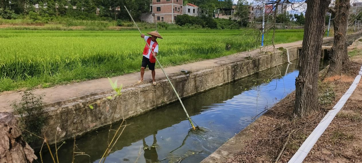 祠堂圩镇：强化河道清洁 守护水域环境
