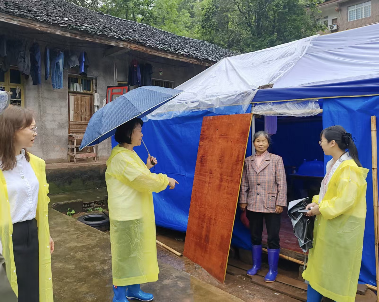 芙蓉桥白族乡：闻“汛”而动筑防线 守护平安千万家
