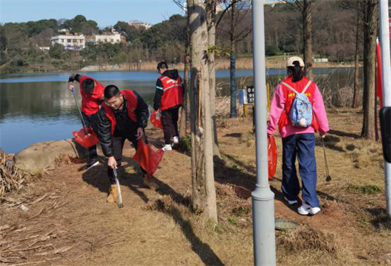 寶塔街道團工委開展青年志愿服務活動