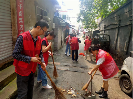 紅旗社區(qū)：聯(lián)點(diǎn)共建齊發(fā)力 全力以赴助力文明城市建設(shè)