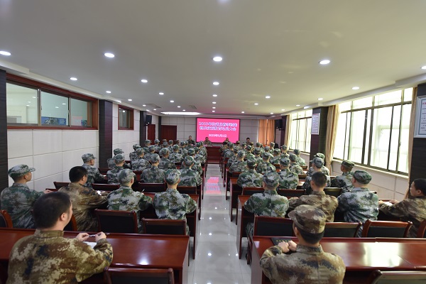 临武县召开春季新兵役前教育开训动员会