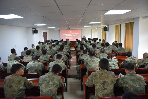 临武县基干民兵集中“充电”
