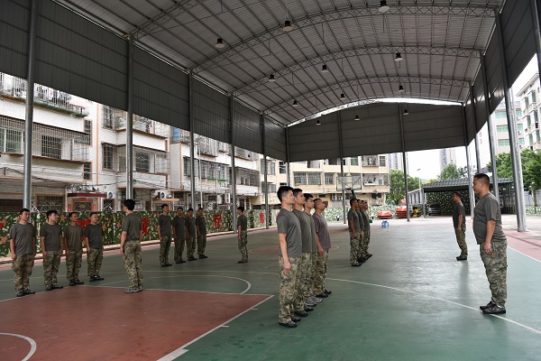 给学生当教官，自己先“充电”！临武30名退役军人集训“回炉”淬火
