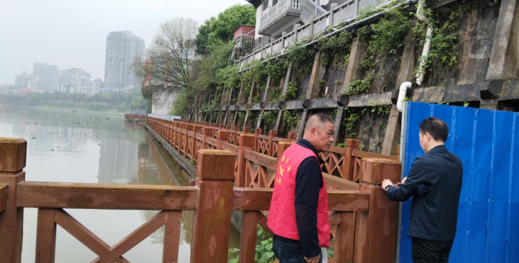 潇湘街道石鼓社区： 闻“汛”而动！