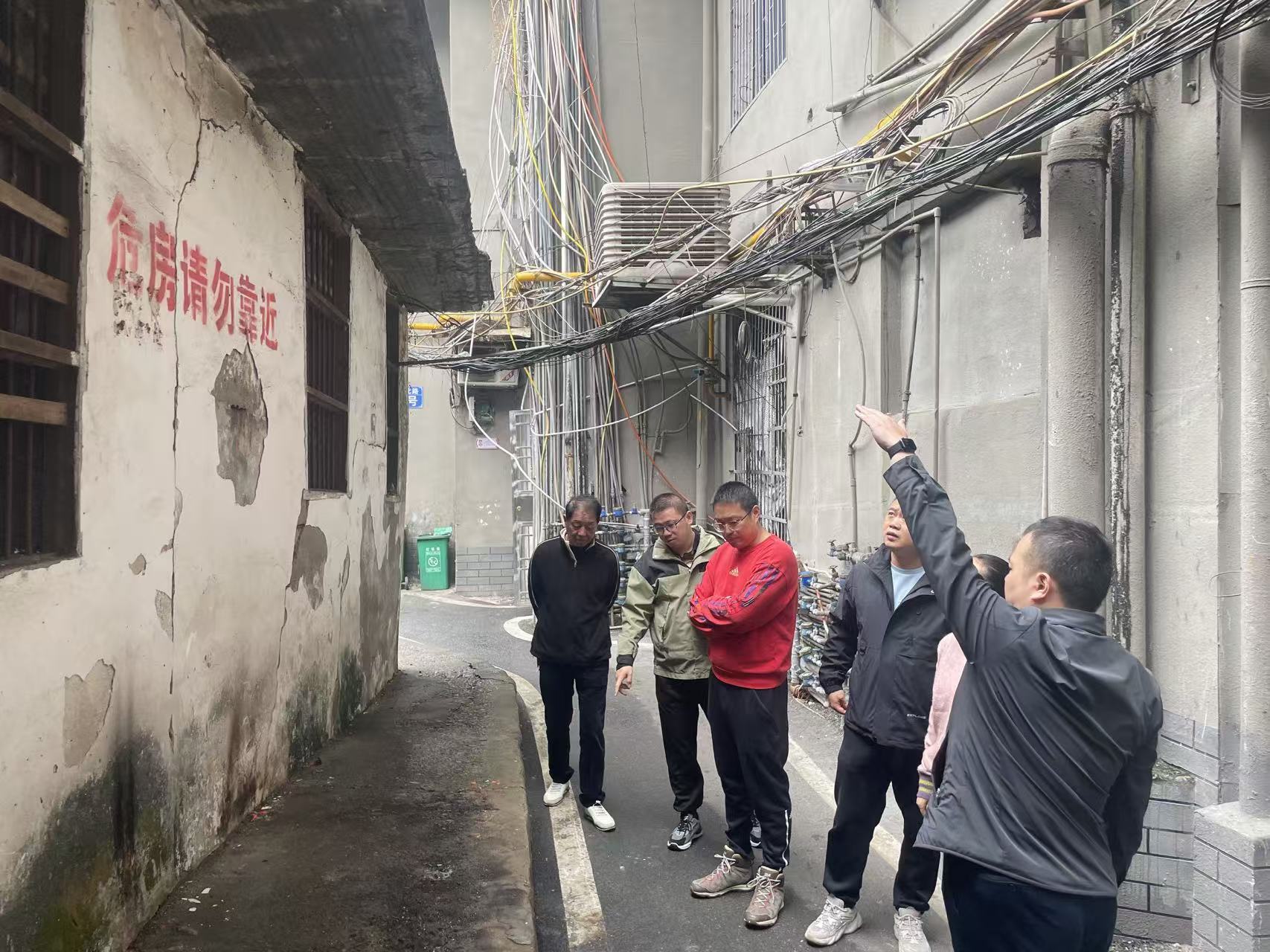 人民街道蒸阳社区：抓好房屋巡查  守牢安全底线