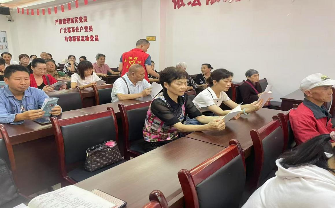 人民街道：蒸阳社区开展计生协“5.29会员活动日”暨“第38个世界无烟日”宣传服务活动