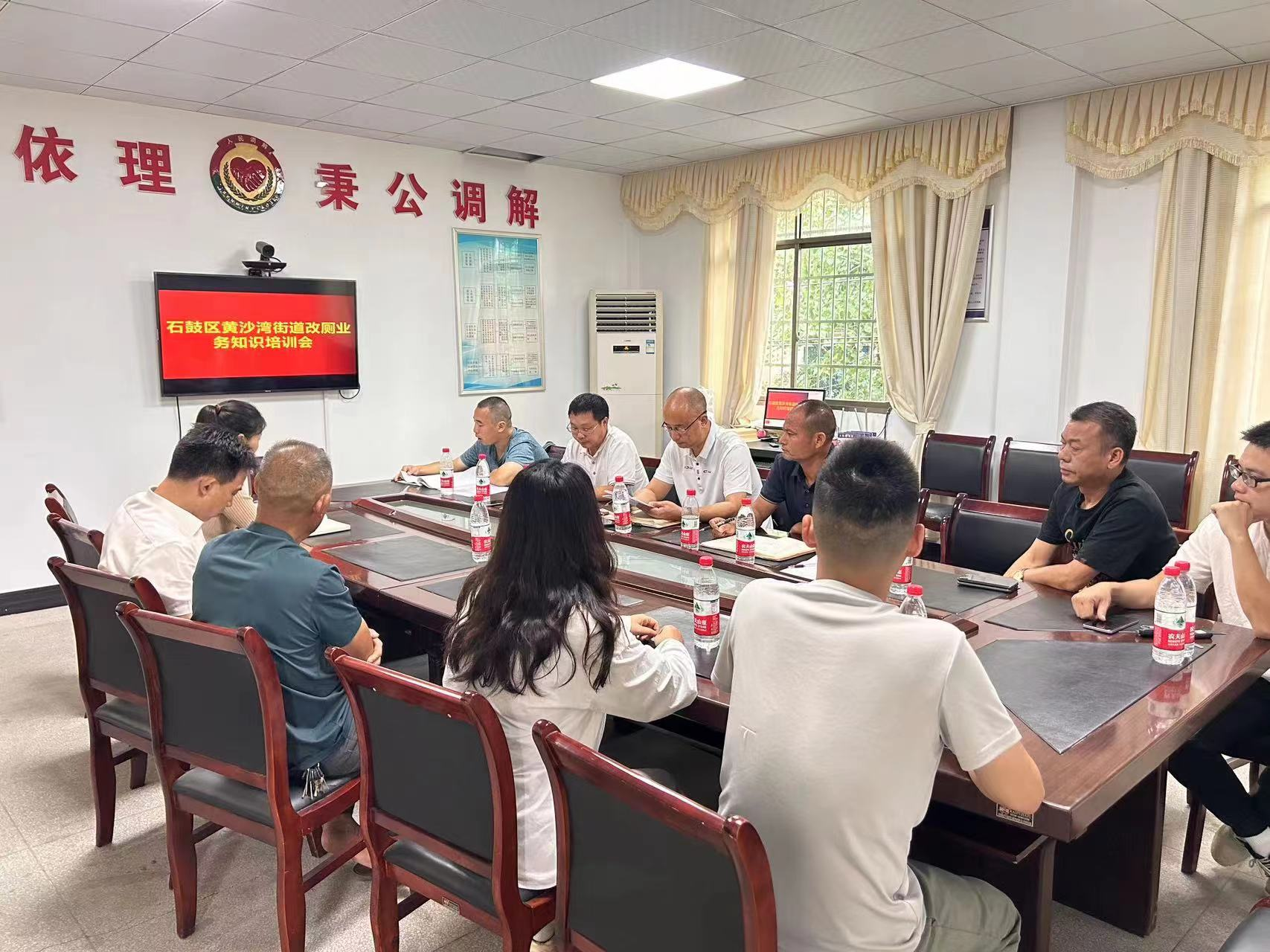 黄沙湾街道召开“厕所革命”业务知识专题培训会
