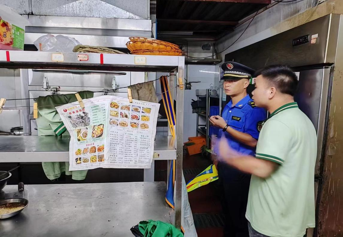 “利剑”行动丨黄沙湾街道全面开展餐饮店排查行动