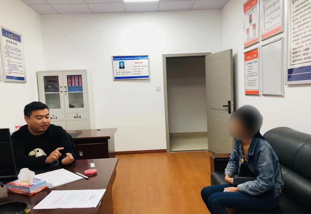 黄沙湾街道：光明社区开展吸毒人员“平安关爱”活动